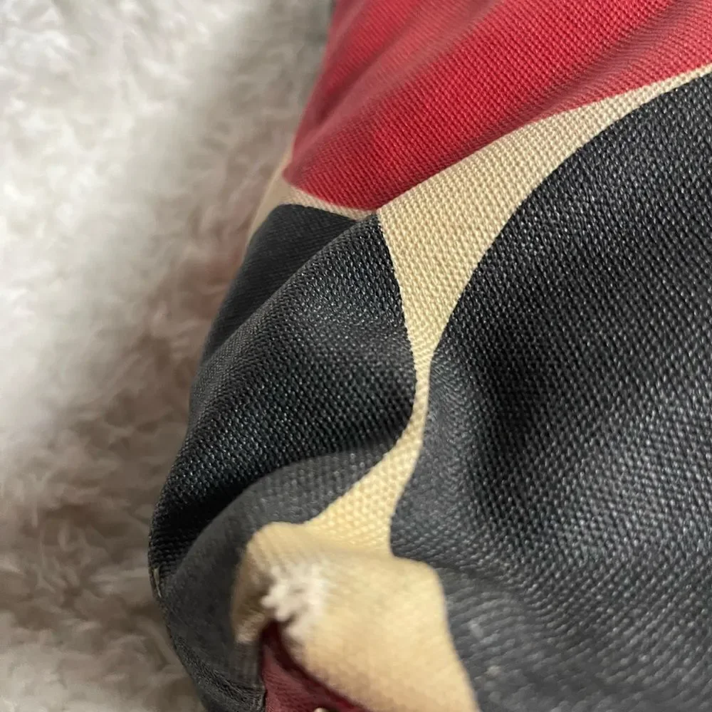 Kate Spade Bon Shopper Baby Bag, Tote, Deborah Dot Red Black & beige canvas